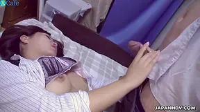 Natsumi Aoki - After Sucking Tasty Cock Gets Her Tight Pussy Fucked Mish