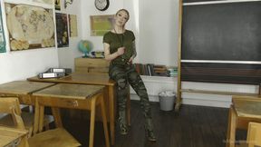 Miss Nixx; Jerk Your Cock For Our Gym Teacher