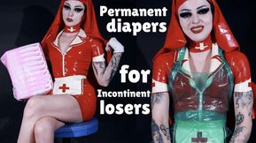 Permanent Diapers For Incontinent Losers