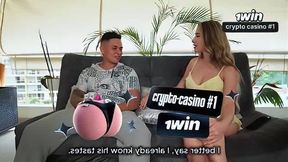 Fiery latina, Ambar Prada, rides penis with ideal body and phat donk in HD porn.