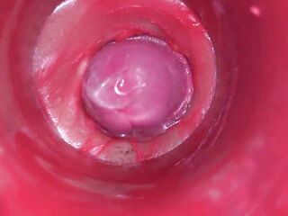 CAMERA INSIDE VAGINA: POWERFULL CUM IN TWAT! MOST EXCELLENT Inward ASMR in 4K