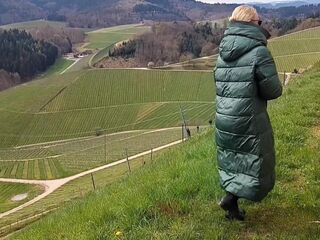 Aged Golden-haired Wife Enjoys Sex After Walk