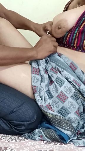 Indian Housewife Bhabhi Sex with Stepbrother