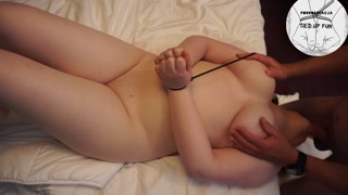 Tied up Fun New series. Firebutterflystar związana trytytka throtpie