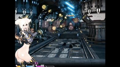 Malise and the Machine [Porn game] Ep.2 Android fighter get naked from the fight