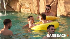 CumDumpSluts - Dex Devall takes twelve loads from Carnals hottest tops