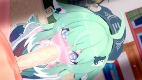 POV teen babe grinds on cock in a fantasy world