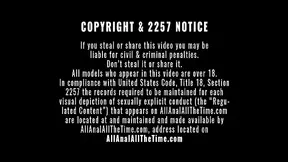 Scarlett Rosewood gets her behind pounded in a reverse piledriver