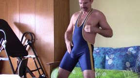 Singlet Skype Bulge Rubbing - 2014
