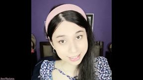 cute tgirl DaniTheCutie gets fucked by a jackhammer dildo thingy