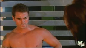 Asian Babe Craves Buff White Guy's Cock Instead of Being Intimidated
