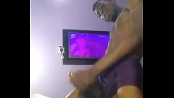 Masturbating my fat cock