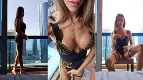 palomaveiga exibindo o pauzao em dubai