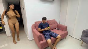 My little Indian stepsister seduces me by running naked all over the house and I give her the best fuck of her life