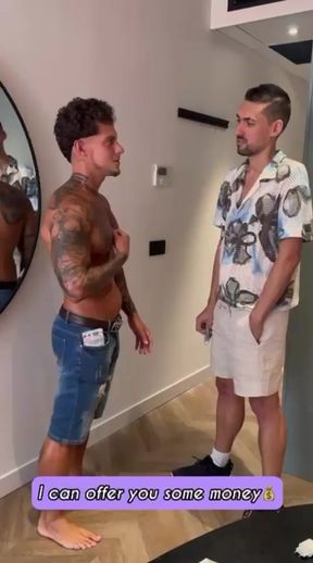 straight boy is seduced by stranger and accepts to have sex
