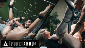 Pure Taboo: Submissives Vanessa Sky and Dee Williams dominated and used hard