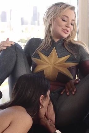 Superhero Threesome