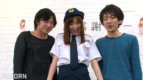 japan gangbang game show fucking a sexy girl with pussy creampie and facial