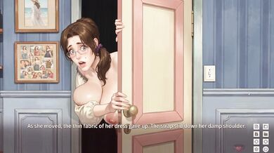 Big Ass MILF with Big Tits Jizzed In Cartoon Porn Game