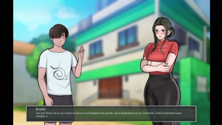 Konoha Milfs #12: Sensei hot milf sucks a dildo