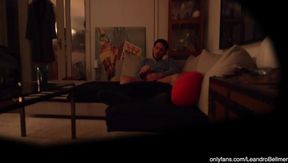 Step-grandpa caught me jerking off sloppy messy