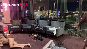 Blacked out, darkest Friday night, ebony orgy unfold