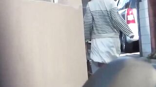 Japanese Babe's Blushing Peeing Fetish - Close-up View of Sexual Sensitivity