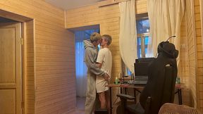 No55 Part 1: A twink invited his friend to fuck while his boyfriend was relaxing