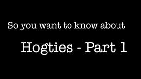 So You Want To Know About Hogties 1