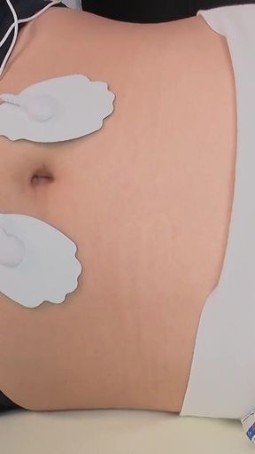 [en] Bellybutton Obsession in the Infirmary Doctor Mirei Kyono Licks and Electro-teases Bound Aina Nagase