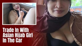 Hijab student (18+) Fucks in a Car to Upgrade Her Cellphone - Minokiiko