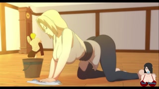 Living with Tsunade V0.42 Full Game With Scenes