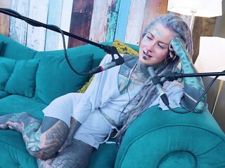 Anuskatzz tattoo model ASMR Y - U podcast talking