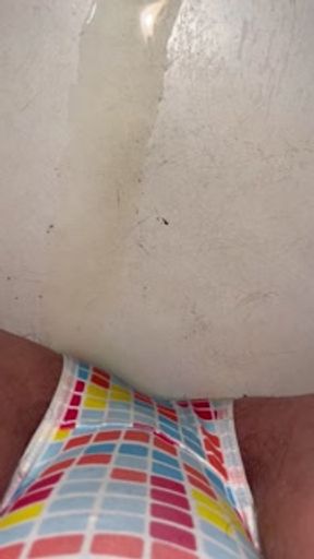 Pissed in my panties while smoking