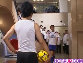 Exciting Bukkake Adventures with Naughty Asian Teen Azusa Ayano
