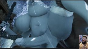 Big Huge Futa Lactating Breast Ranni Gets Fucked in Her Tight Ass Hole