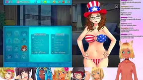 Busty Neko VTubers Heat Up Live Stream with Wild Hentai Threesome Action