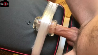 Amateur Guy Moaning Non Stop While Fucking Fleshlight Until Cum - 4K