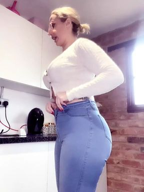 big ass paige turnah in Taboo step mum fantasy blowjob and sex with stepson in the kitchen