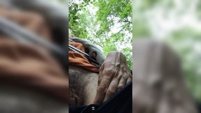 Sweet lips in the woods