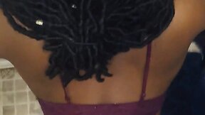 I nut in transvestite pussy but she keeps going