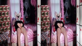 Trans Fursuit Nutcracker Crushes Balls Knot Gush Cum Explosion