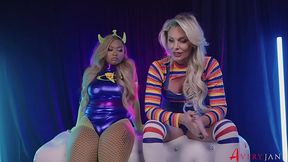 Whore Story - Rough Lesbian Anal Cosplay with Phoenix Marie