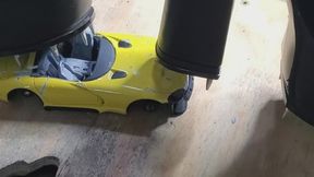 Rare Viper Model Crushed Beneath Custom Spiked Boots