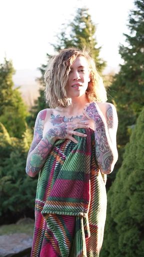 The Forest Sees Me Naked, Only Towel Keeps the Secret