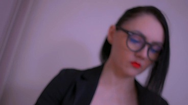 Naughty milf pegging her paramour's and gets cum.