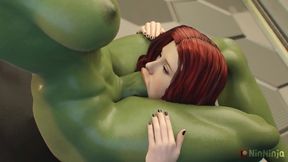 Seductive Anime Babe Sucks Hard and Gets Her Pussy Fucked Deep in Intense Hentai Scene
