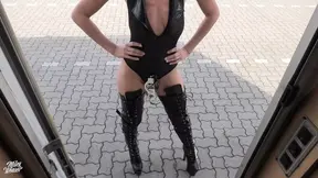 Horny blonde policewoman tied up fucked by parker !!