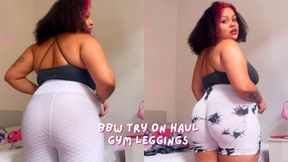 BBW Try on Haul Gym Leggings