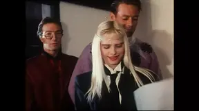 Fantastic Vintage Orgy with Rocco Siffredi's Huge Cock Fucking and Cumming Many Beautiful MILFs